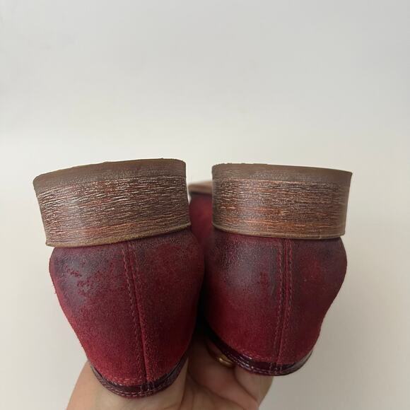 N.D.C Handmade Sunday Hudson Leather Laced Up Derby Shoes Women Size 39.5 - Picture 11 of 12